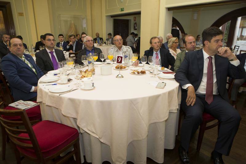 Javier Vega de Seoane, en el Fórum EL COMERCIO