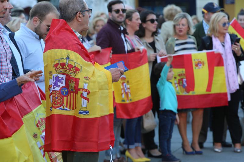 El desafío catalán llena Asturias de concentraciones