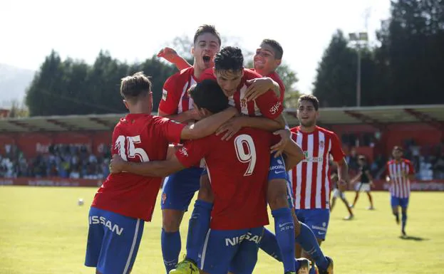 El Sporting B se mantiene firme en Mareo (1 - 0)