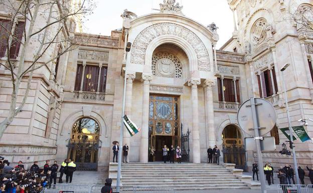 Palacio de Justicia de Barcelona.