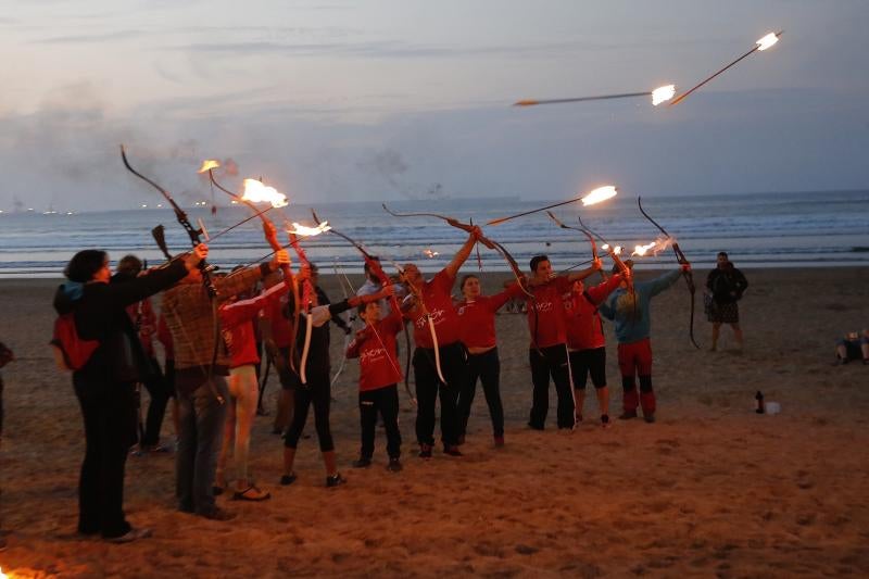 El equipo Arqueros Gigia, integrado por Vanesa Berdasco, Fernando Rodríguez y Manu Méndez, ganó en arco olímpico la 14 edición del Memorial José Fernández, que se celebró ayer en Gijón