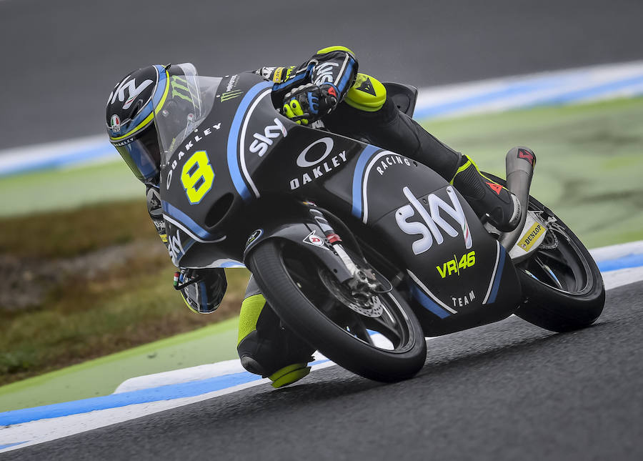 El francés Johann Zarco logró la 'pole' de MotoGP en el circuito de Motegi, por delante del italiano Danilo Petrucci y el español Marc Márquez.