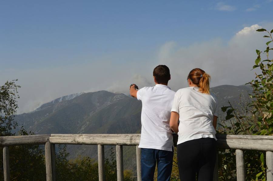 El fuego no da tregua al suroccidente asturiano