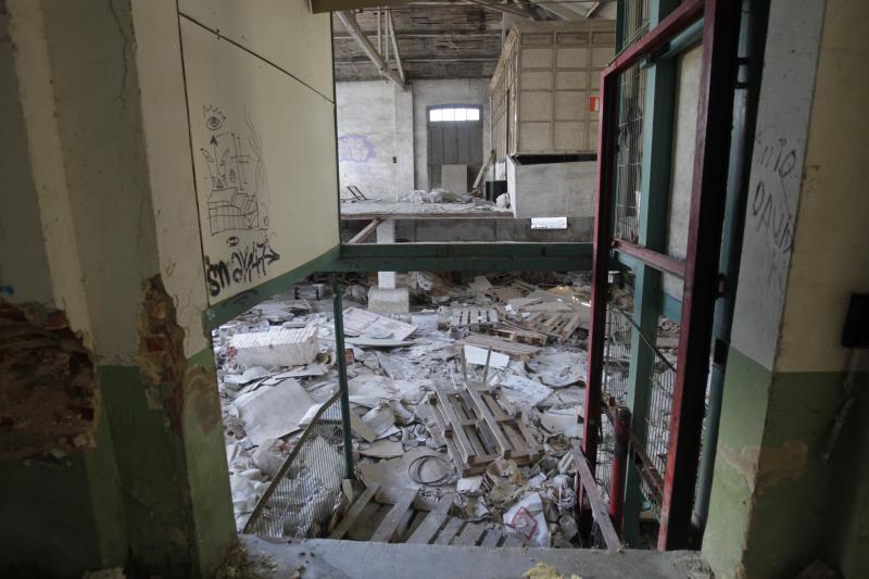 La fábrica de loza de San Claudio, preparada para su rehabilitación