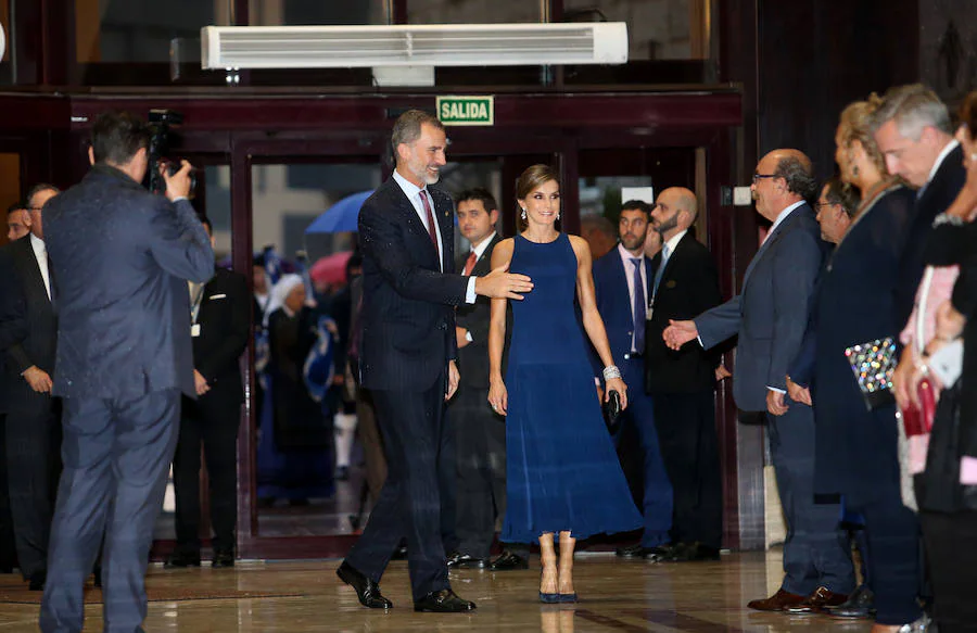 Los Reyes asisten al concierto de la OSPA en el Auditorio de Oviedo