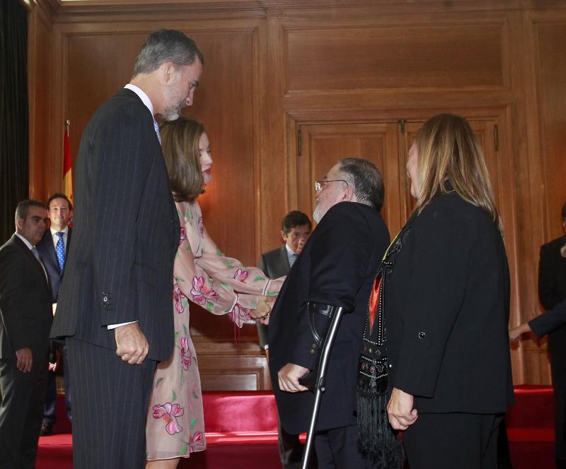 Felipe VI y Doña Letizia se encuentran desde este jueves en Oviedo, donde esta tarde presidirán la ceremonia de los Premios Princesa de Asturias 2017