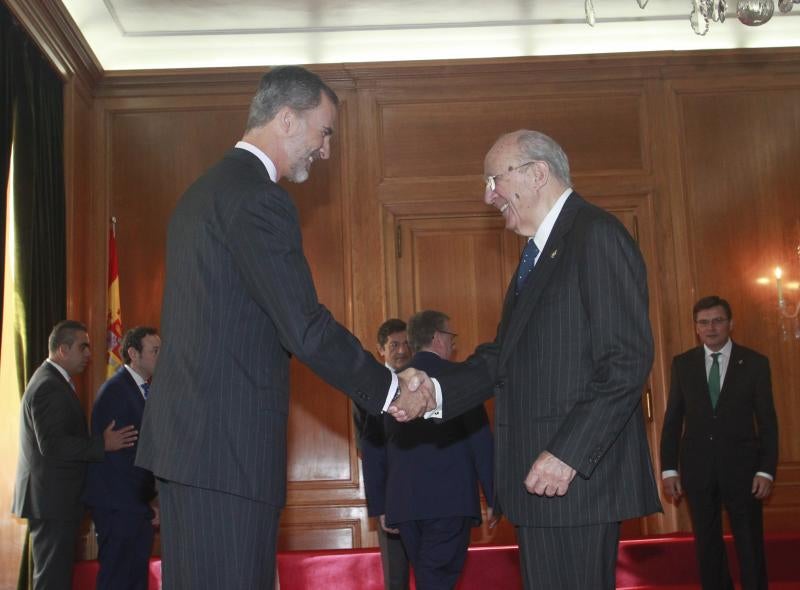 Felipe VI y Doña Letizia se encuentran desde este jueves en Oviedo, donde esta tarde presidirán la ceremonia de los Premios Princesa de Asturias 2017