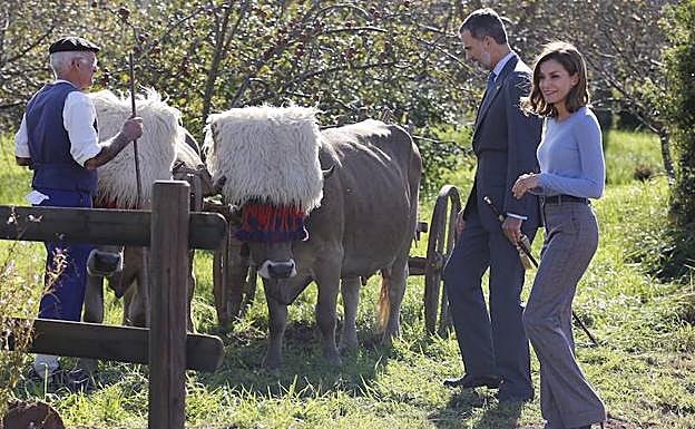 Los Reyes, en Poreñu, Pueblo Ejemplar de Asturias 2017.
