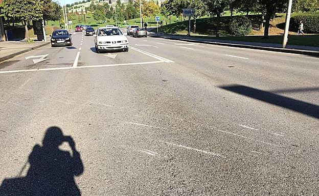 Lugar en el que ocurrió el accidente.