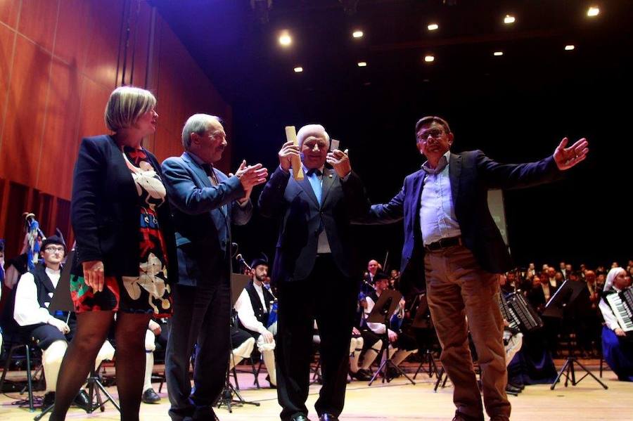 La Real Banda de Gaitas Ciudad de Oviedo celebra su 25 aniversario en el Auditorio