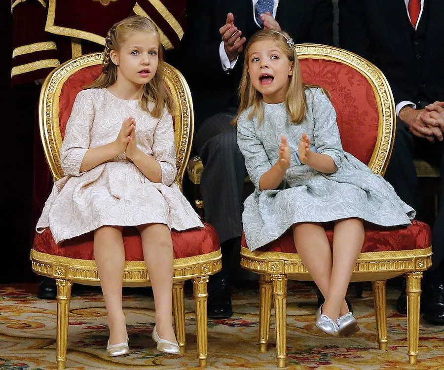 Fotos: La princesa Leonor, su trasformación de niña a preadolescente se ha visto a golpe de contados posados