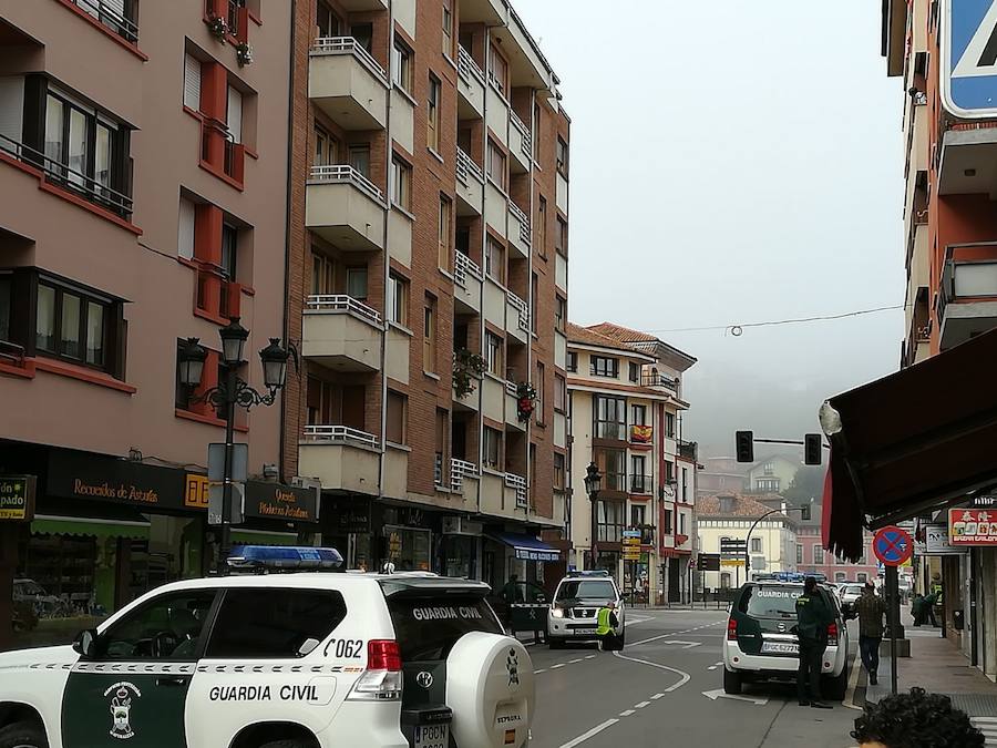 Atraco en una sucursal bancaria de Cangas de Onís