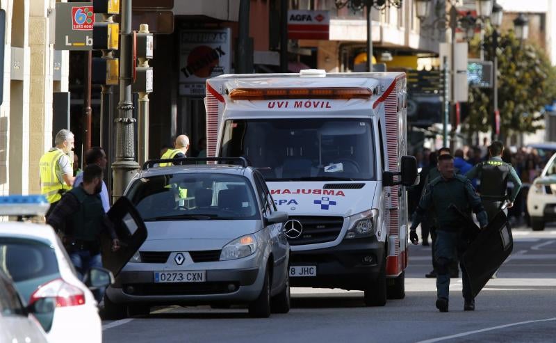 Atraco en una sucursal bancaria de Cangas de Onís