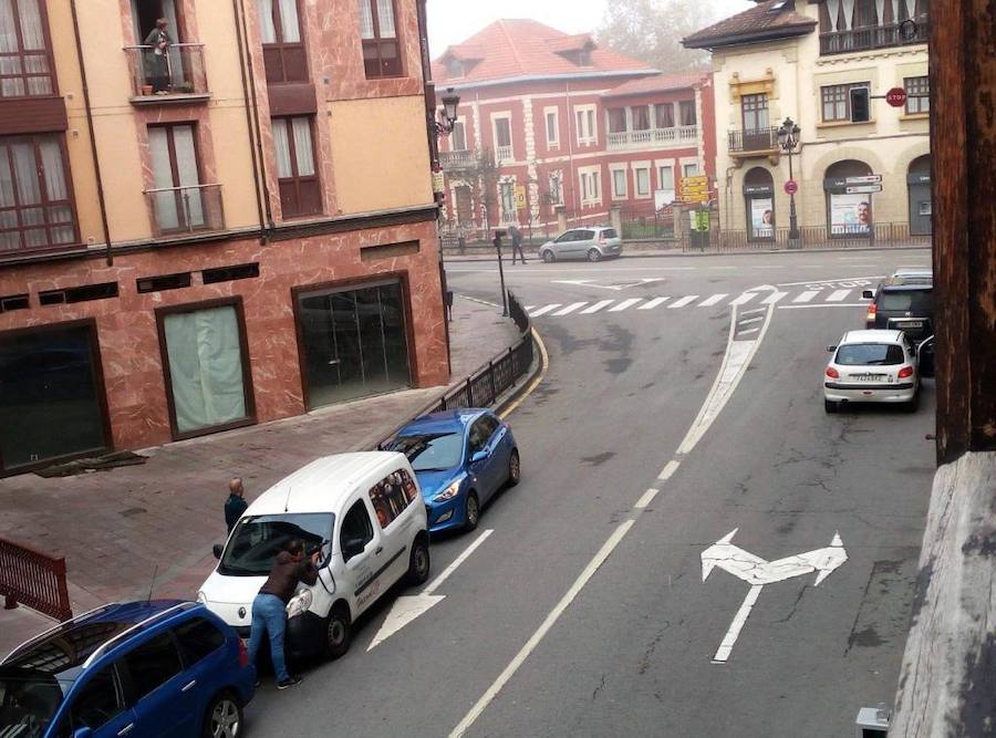 Atraco en una sucursal bancaria de Cangas de Onís