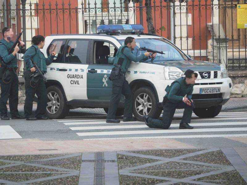 Atraco en una sucursal bancaria de Cangas de Onís