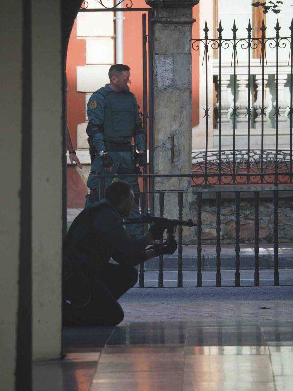 Atraco en una sucursal bancaria de Cangas de Onís