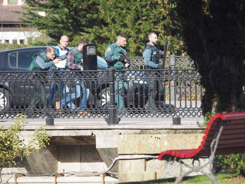 Atraco en una sucursal bancaria de Cangas de Onís