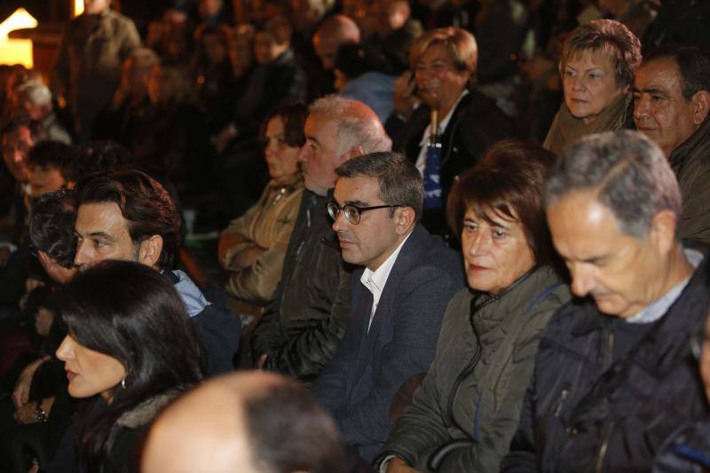 Multitudinario homenaje en el pozo Sotón a los mineros fallecidos