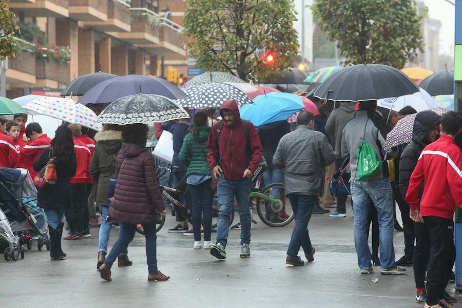 El frío y las lluvias se asientan en Asturias