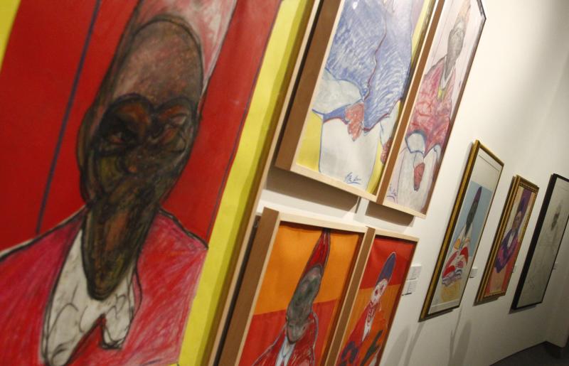 El Centro Niemeyer inaugura una exposición de dibujos de Francis Bacon