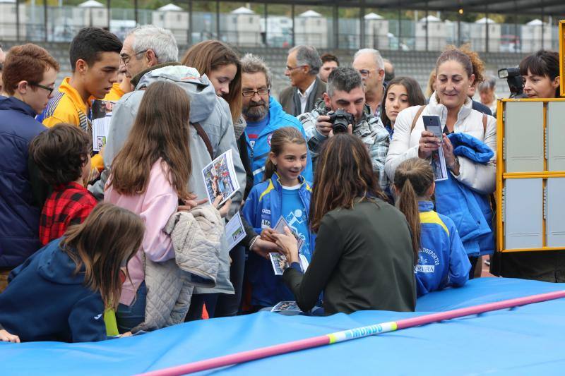 Ruth Beitia y Avilés, unidos para siempre por dos metros