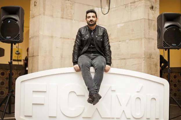 Karim Moussaoui, ayer, en el FICX. 