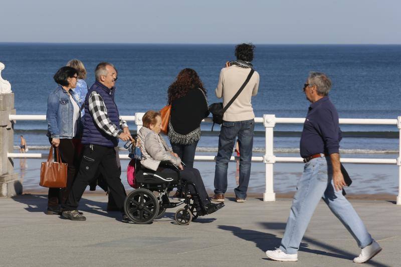 Jornada veraniega a las puertas del invierno