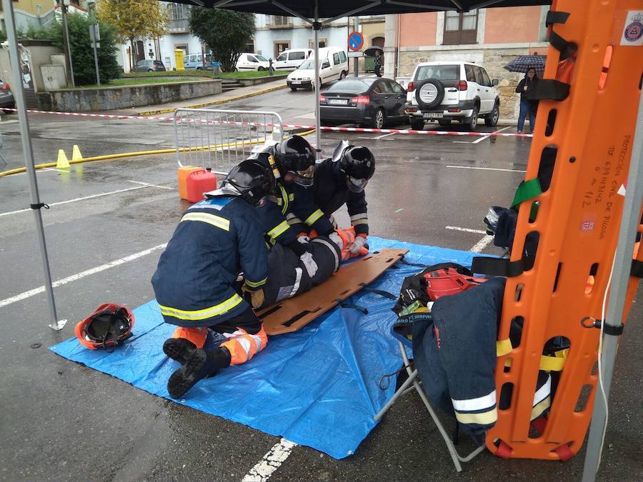 La actividad se prolongó por espacio de casi tres horas