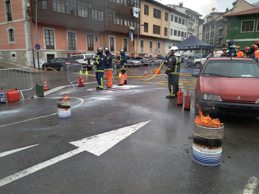 La actividad se prolongó por espacio de casi tres horas