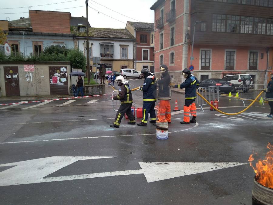 La actividad se prolongó por espacio de casi tres horas