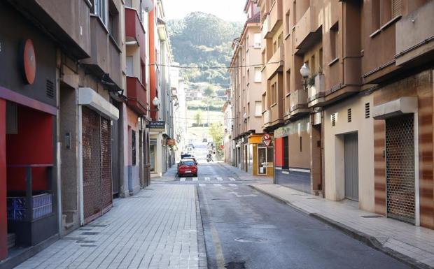 Vista de la calle Manuel Bedriñana, donde ocurrieron los hechos.