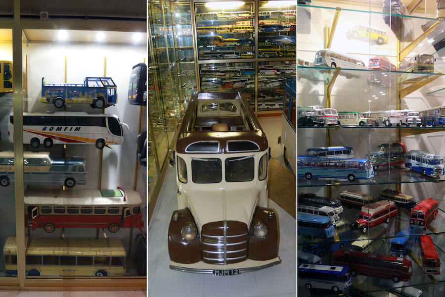 El directo de la compañía, Guillermo Martínez, reúne 6.600 piezas sobre los autocares