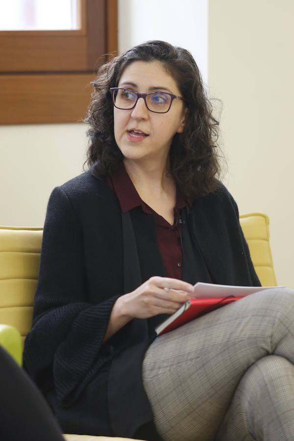 Ruth Arias (Jefa de redacción de LA VOZ DE AVILÉS)