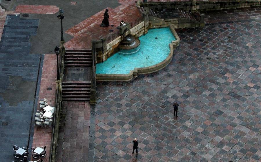 Las vistas desde la Catedral de Oviedo