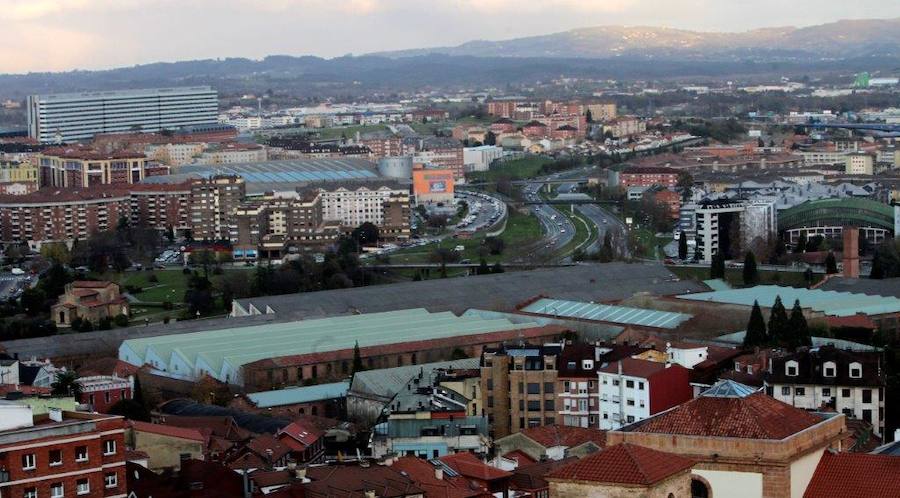 Las vistas desde la Catedral de Oviedo