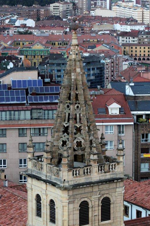 Las vistas desde la Catedral de Oviedo