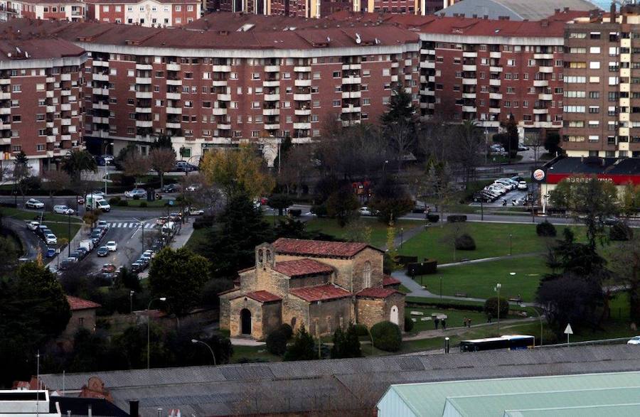 Las vistas desde la Catedral de Oviedo