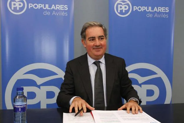 Carlos Rodríguez de la Torre, portavoz del PP. 