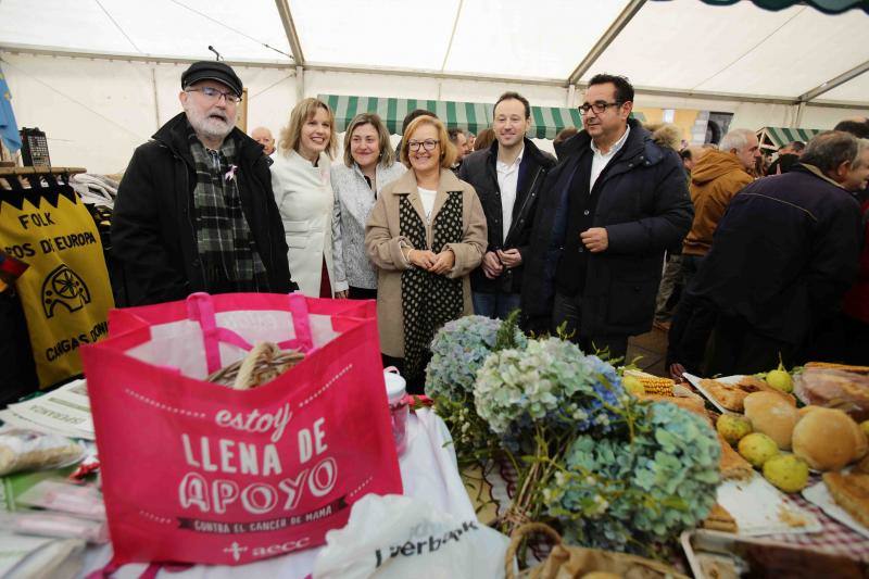 Calidad y frío gélido en el Certamen de Queso de los Beyos en Ponga