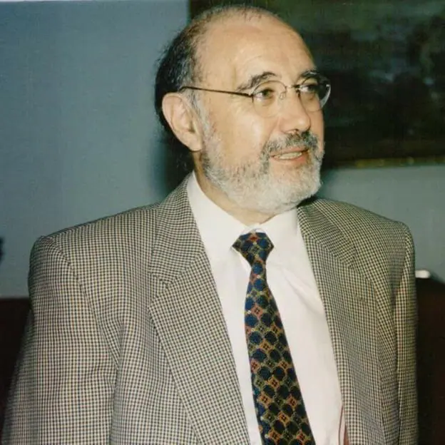 El profesor Isaac González. 