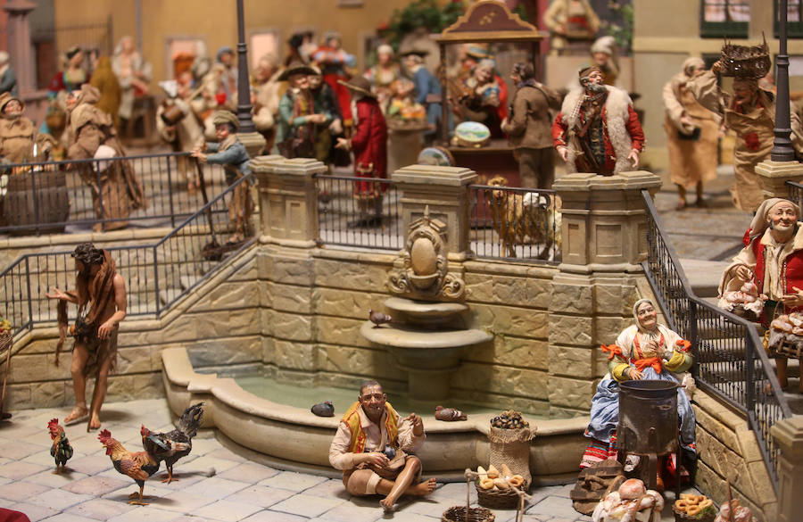 Belén en la plaza de Trascorrales