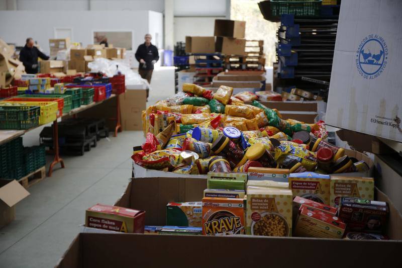 El Banco de Alimentos se llena