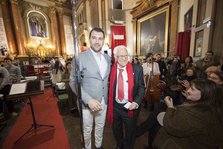 Concierto del coro Mensajeros de la Paz, en la Iglesia de San Antón