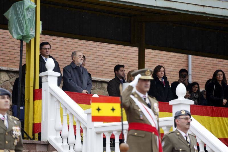 El acuartelamiento de Cabo Noval celebra una parada militar con motivo de la Festividad de la Inmaculada, acto que estará presidido por el general de división Francisco Rosaleny. 