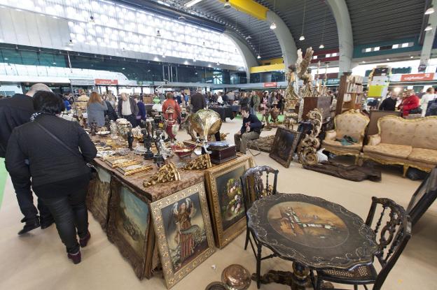 La primera feria, hasta ahora, en el calendario es la de antigüedades en marzo. 