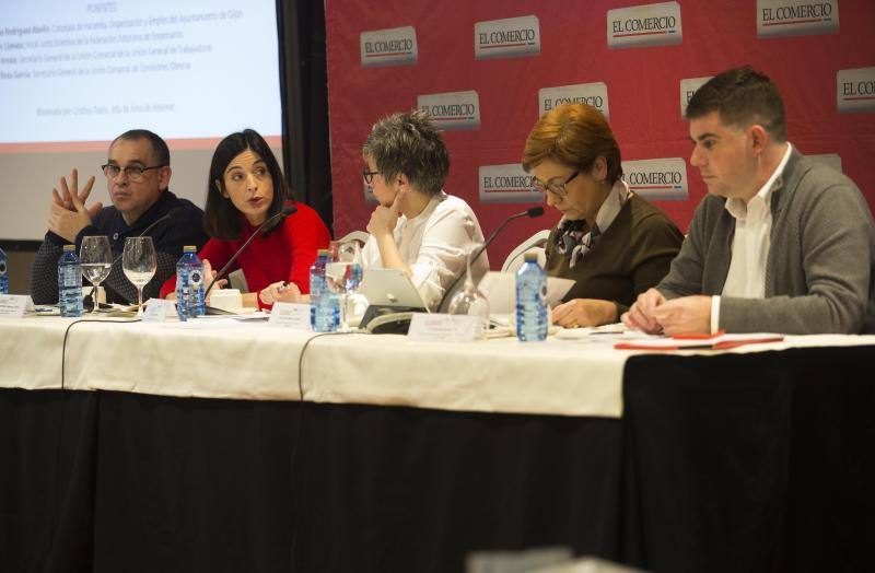 El Fórum EL COMERCIO debate sobre la concertación social