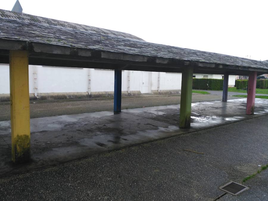 Desperfectos en el colegio de Trevías