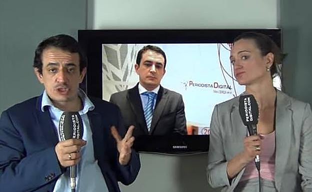 Simón Pérez y Silvia Charro, en el vídeo viral sobre las hipotecas fijas