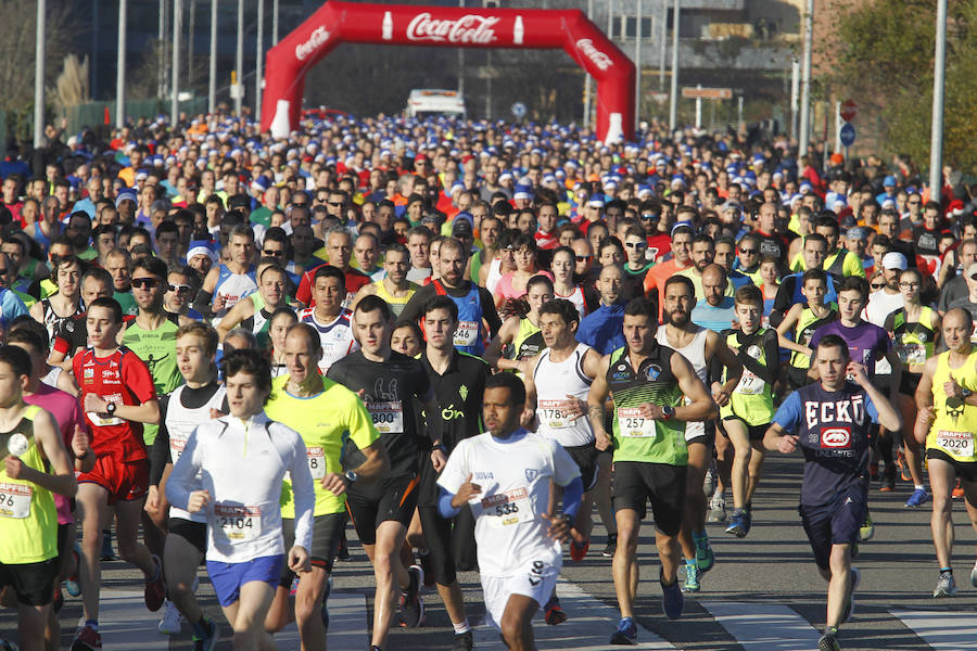 ¿Estuviste en la Carrera de Nochebuena de Gijón? ¡Búscate!