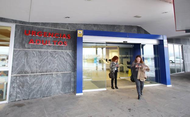 Urgencias del Hospital Universitario Central de Asturias. 